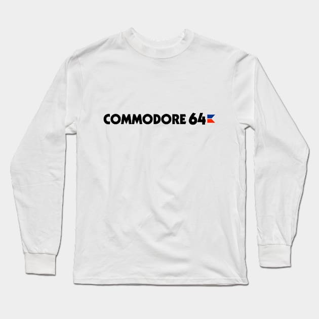 Commodore 64 - Version 2 Long Sleeve T-Shirt by RetroFitted